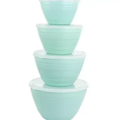 Turquoise Martha Stewart 8-pc. Storage Bowls