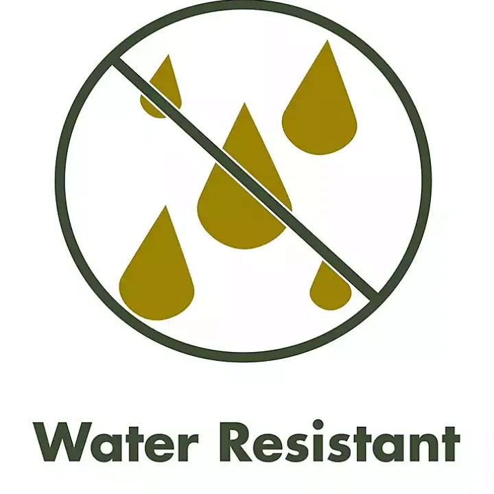 Turquoise Stripes Outdoor Chair Cushions, Set of 2