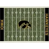 University of Iowa Homefield Area Rug, 6x8