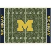 University of Michigan Homefield Area Rug, 6x8