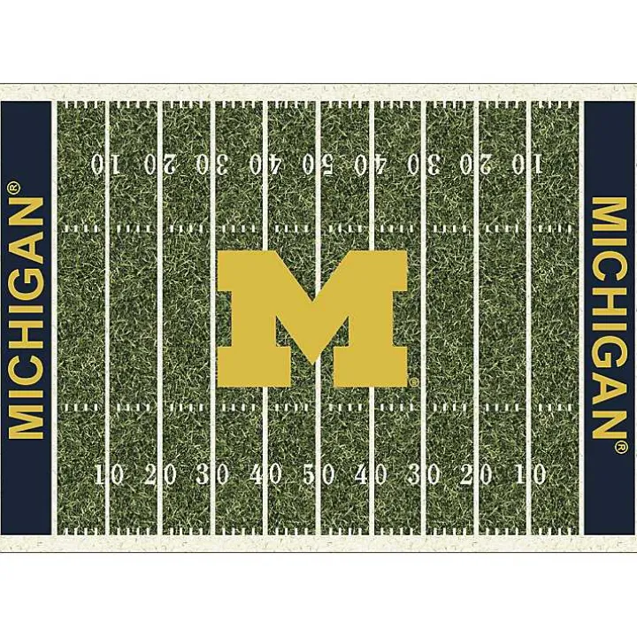 University of Michigan Homefield Area Rug, 6x8