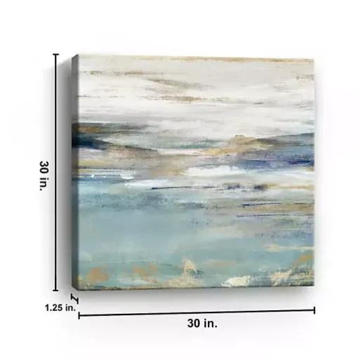 Upon A Clear II Canvas Art Print, 30x30 in.