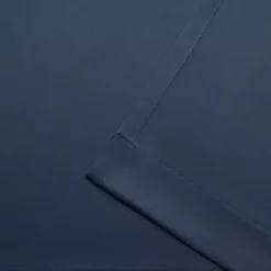 Vintage Indigo Woven Curtain Panel Set, 84 in.