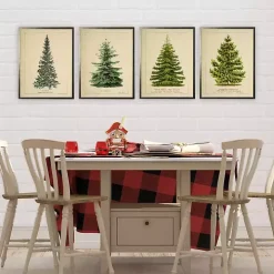 Vintage Pine Tree Framed Art Print