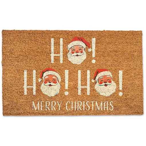 Vintage Santa Ho Ho Ho Doormat