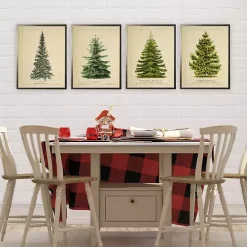 Vintage Spruce Tree Framed Art Print
