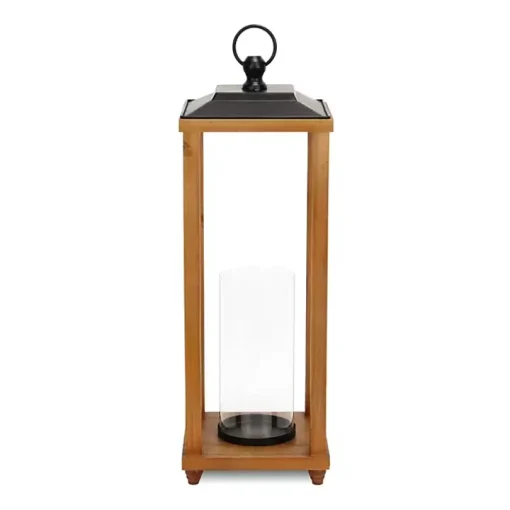 Vivora Wooden Open Lantern, 24 in.