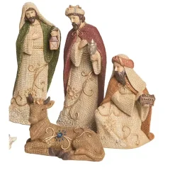 Waffle Weave 10-pc. Nativity Set