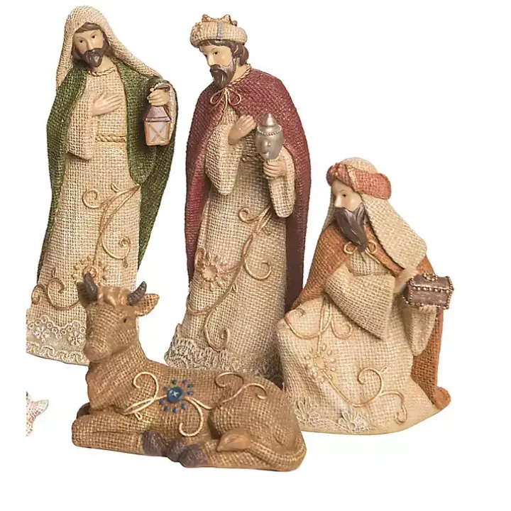 Waffle Weave 10-pc. Nativity Set