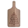 Walnut Dreaming of a White Christmas Cutting Board