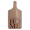 Walnut Wood Welcome Home Leaf Cutting Board