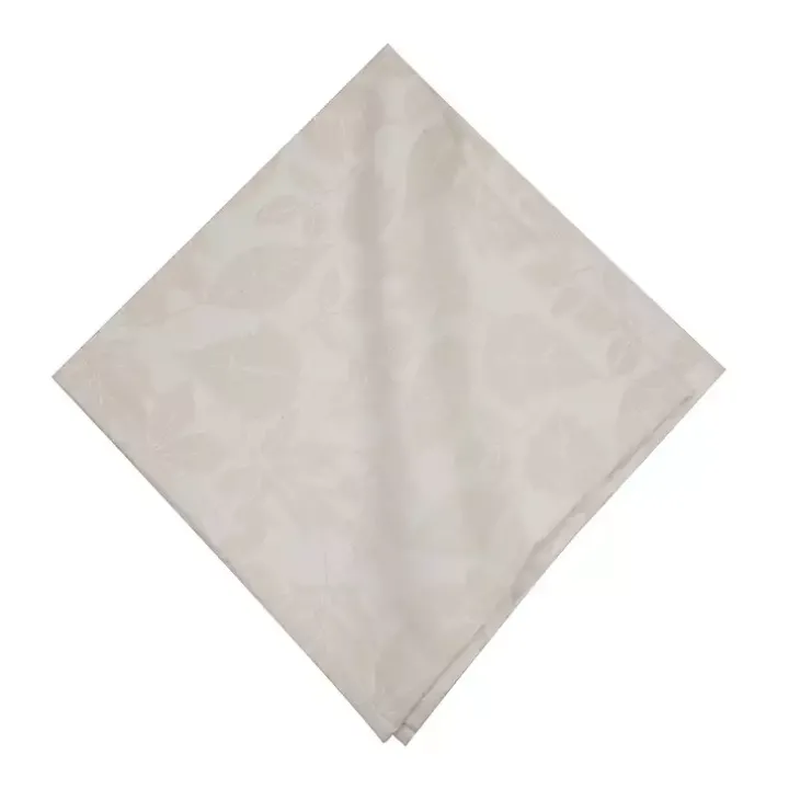 Warm Neutral Leaves Napkins, Set of 6