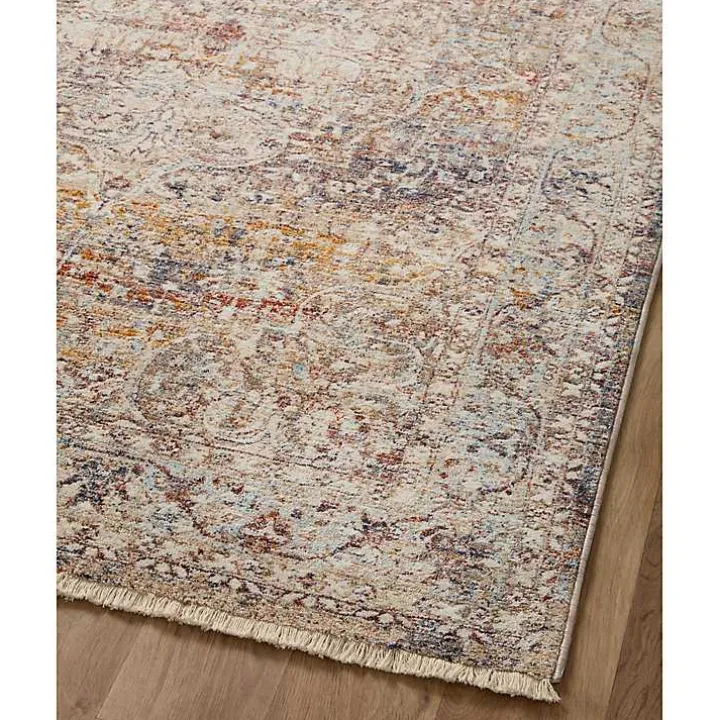 Warm Neutral Lucca Area Rug, 6x9