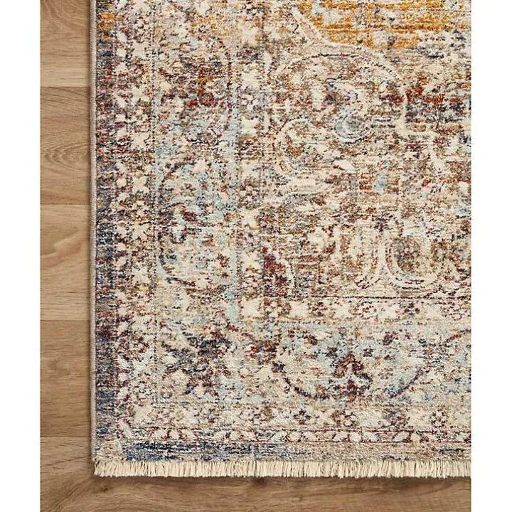 Warm Neutral Lucca Area Rug, 6x9