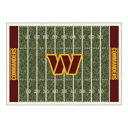 Washington Commanders Home Field Area Rug, 6x8