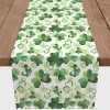 Watercolor Clovers Table Runner, 72 in.