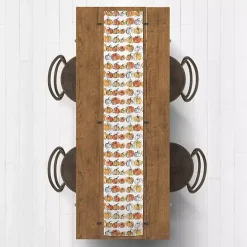 Watercolor Pumpkins Table Runner