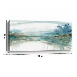Watery Treeline Giclee Canvas Art Print