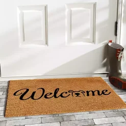 Welcome Dog Coir Doormat