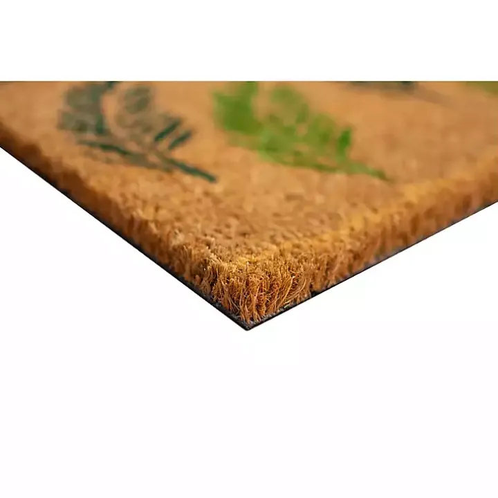 Welcome Fern Doormat