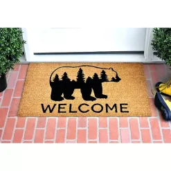 Welcome Forest Bear Doormat