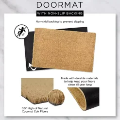 Welcome Home Pumpkin Doormat, 18x30 in.