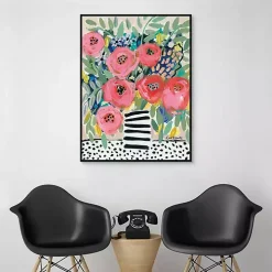 Welcome to the Party Framed Canvas Art Print