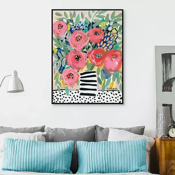 Welcome to the Party Framed Canvas Art Print