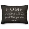 Where Good Things Are Indoor/Outdoor Lumbar Pillow