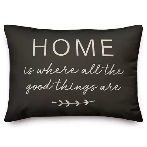 Where Good Things Are Indoor/Outdoor Lumbar Pillow