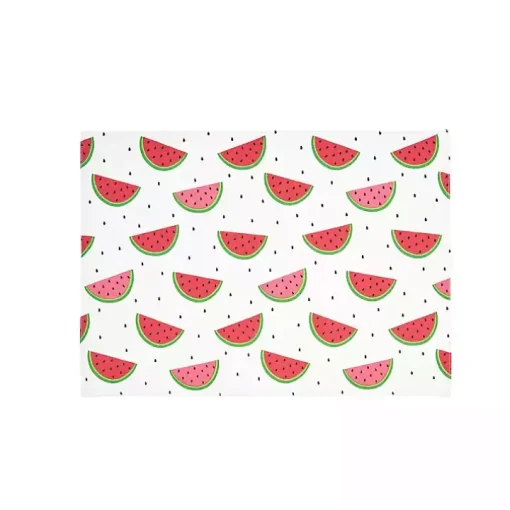 Whimsical Watermelon Placemats, Set of 6