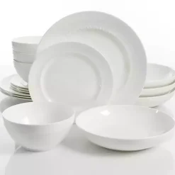 White Bone China 16-pc. Dinnerware Set