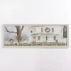 White Christmas Farmhouse Framed Art Print