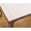 White Cushioned Table Protector Pad