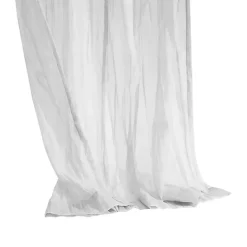 White Paloma Curtain Panel, 84 in.