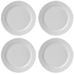 White Ridge 12-pc. Stoneware Dinnerware Set