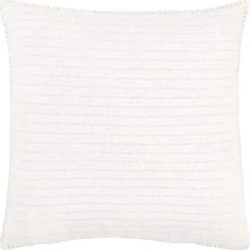 White Simple Texture Pillow