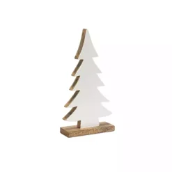 White Straight Silhouette 2-pc. Christmas Tree Set