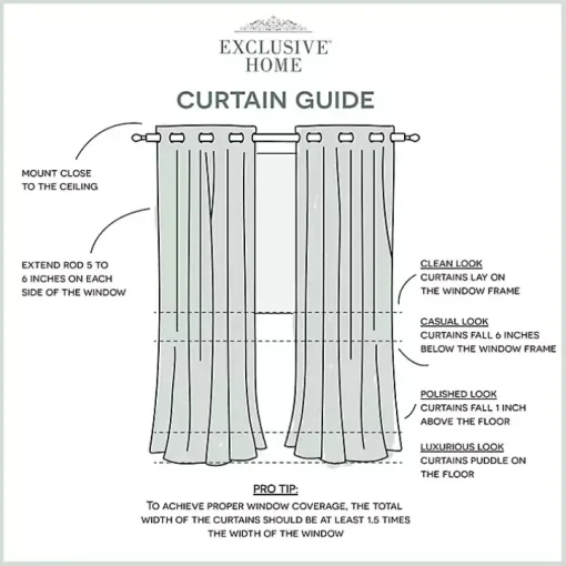 White Stripe Sheer Curtain Panel Set, 96 in.