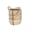 Whitewash Wood Pinch Bowls, Set of 3