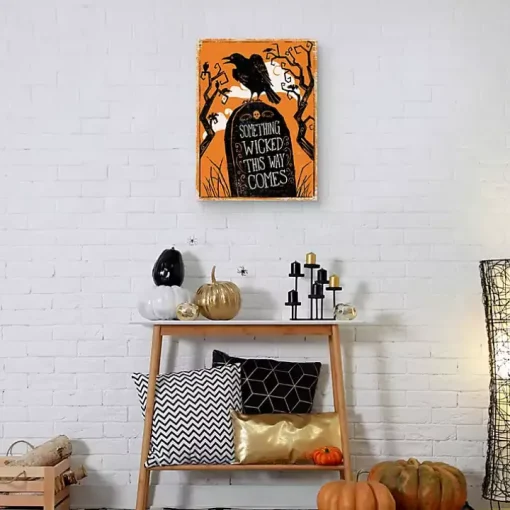 Wicked III Halloween Canvas Art Print