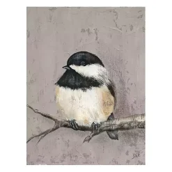 Winter Bird IV Giclee Canvas Art Print