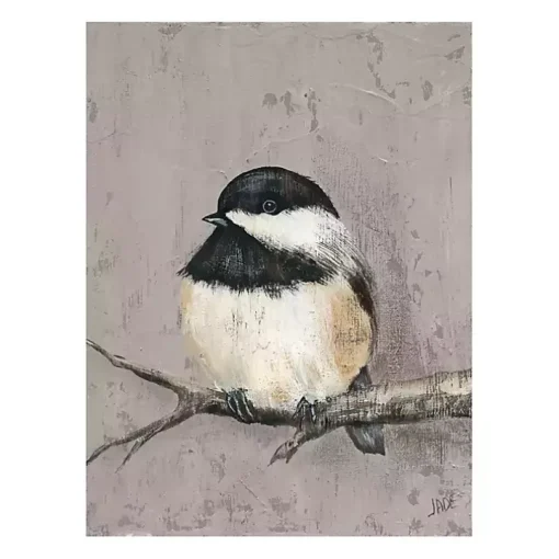 Winter Bird IV Giclee Canvas Art Print