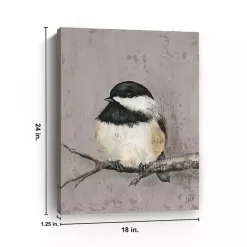 Winter Bird IV Giclee Canvas Art Print