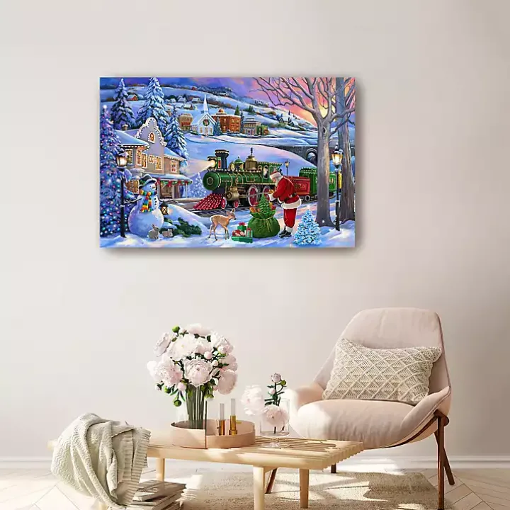 Winter Wonderland Canvas Art Print, 24x36