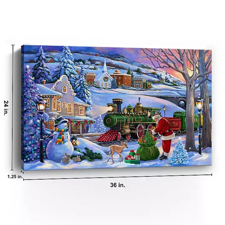Winter Wonderland Canvas Art Print, 24x36