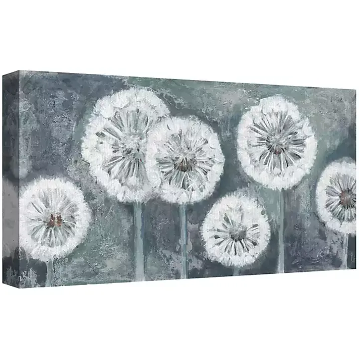 Wishing Blue Light Canvas Art Print, 54x27 in.