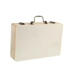 Wooden Novelty Briefcase Clock