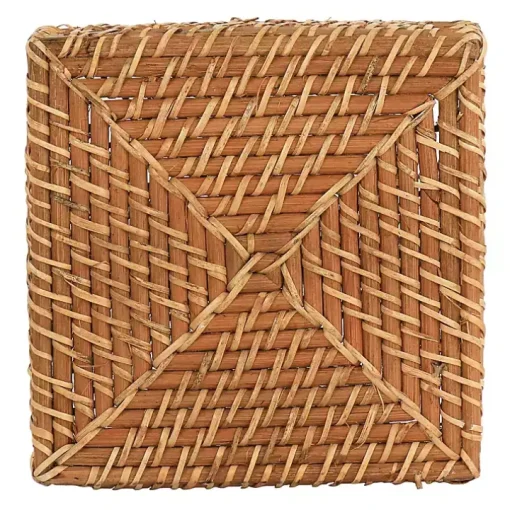 Woven Rattan Martha Stewart Flatware Caddy