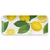Yellow Lemon Melamine Serving Tray